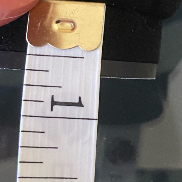 Talbots Black Suede Flats With bow Embellishments - Picture 9 of 14